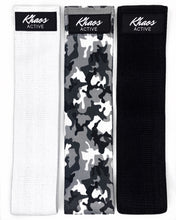 Load image into Gallery viewer, Fabric Resistance Band Set